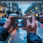 4K 48MP Autofocus Vlogging Camera with Flip Screen