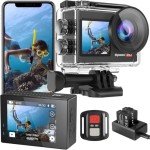 Hiicam Speed 20 4K Waterproof Action Camera