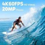 AKASO Brave 8 Lite Waterproof 4K Action Camera