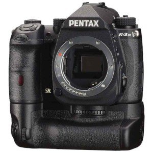 Pentax K-3 III Black DSLR Kit with Battery Grip