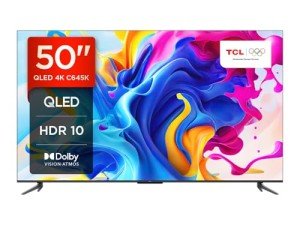TCL 50C645K 50" QLED 4K Smart TV