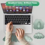 MoKo Ergonomic Cloud Wrist Rest for Keyboard & Mouse