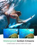 4K Waterproof Action Camera with Accessories Bundle