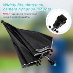 Waterproof Camera Hot Shoe Umbrella for DSLR