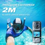 Xilecam Dual Screen Waterproof Action Camera Bundle