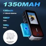 Xilecam Dual Screen Waterproof Action Camera Bundle