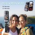 Xilecam Dual Screen Waterproof Action Camera Bundle