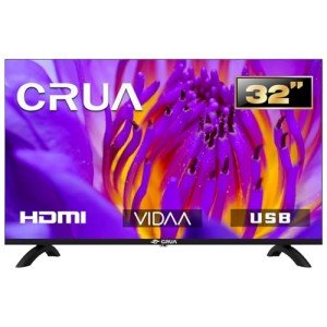 CRUA 32" Smart TV with HD Display and Apps