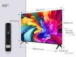 TCL 40" Full HD Smart QLED TV with Alexa