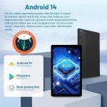 Ainmel 11-Inch Android 14 Tablet with 10GB RAM