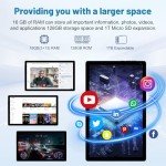Ainmel 11-Inch Android 14 Tablet with 10GB RAM
