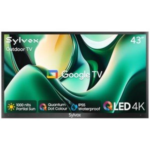 43" 4K QLED Smart Outdoor TV with Dolby Atmos