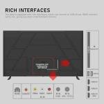 75-Inch UHD 4K Smart TV with Borderless Design