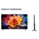 75-Inch UHD 4K Smart TV with Borderless Design