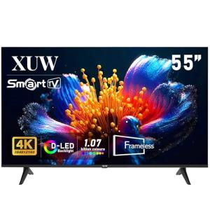 XUW 55-Inch 4K Smart TV with HDMI & USB