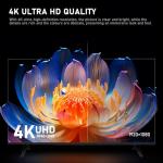 XUW 55-Inch 4K Smart TV with HDMI & USB