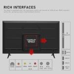 XUW 55-Inch 4K Smart TV with HDMI & USB