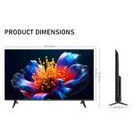 XUW 55-Inch 4K Smart TV with HDMI & USB