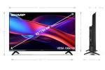 Sharp 32-Inch HD Frameless Roku Smart TV