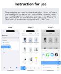 USB C SD Card Reader for iPhone and iPad