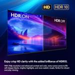 Vibox 32-Inch HD Smart LED TV with Remote