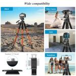 Victiv 72-Inch Lightweight Aluminum Tripod for Cameras