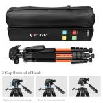 Victiv 72-Inch Lightweight Aluminum Tripod for Cameras