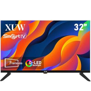 XUW 32-Inch HD Smart TV with Borderless Design