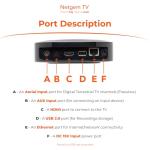 NetBox 4K Smart TV Box with Freeview Play