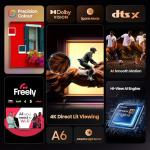 Hisense 43" 4K Smart TV with AI Features