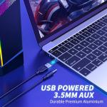 EnjoyNest Desktop Gaming Speakers with Subwoofer