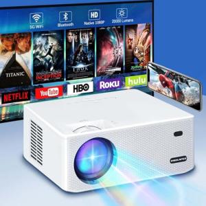 VISULAPEX 4K Projector with WiFi and Bluetooth