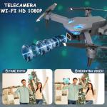 Foldable 1080P Camera Drone for Beginners