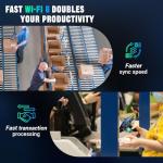 Tera Android 11 Handheld Barcode Scanner with Pistol Grip