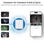 AOSU 2K Wireless Outdoor Security Camera Kit