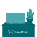 Philips 24-Inch 2K HD Smart TV with Alexa