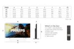 Philips 55-Inch 4K Smart TV with Dolby Atmos