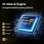 Hisense 43" QLED Smart AI TV - 4K, Dolby Vision