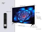 TCL 75" 4K Smart TV with Google TV