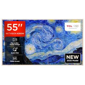 TCL 55" QLED 4K Smart TV with Google Assistant