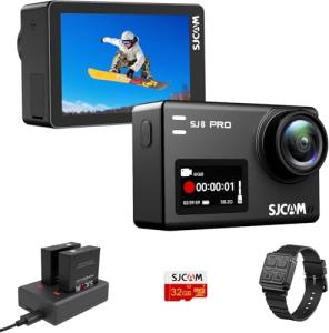 SJCAM SJ8Pro 4K Action Camera with Accessories