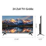 CRUA 24" Smart TV with Dolby Audio
