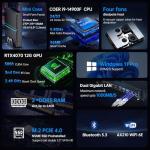 Mavsloly Mini PC: Core i9, RTX 4070, 64GB RAM