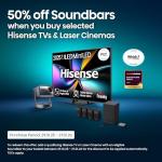 Hisense 65" 4K Smart TV with AI Features