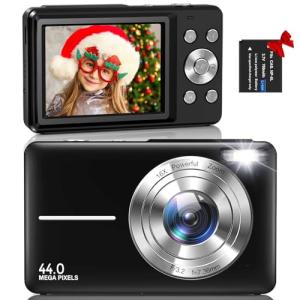 Nsoela 44MP FHD 1080P Vlogging Camera, Compact