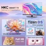 HKC 24" Full HD Smart TV with Dolby Audio