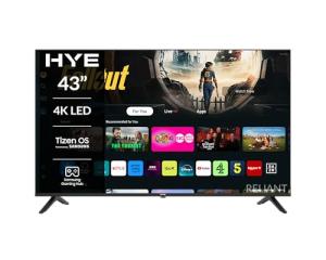 HYE 43" Slim 4K UHD Smart TV with Wi-Fi