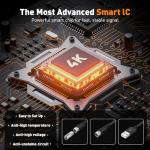 Indoor TV Aerial with 560+ Miles Signal Booster