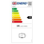 TeeView 25 inch Full HD/FHD 1080P Smart TV Tizen OS TV with Netflix Disney+ Gaming Hub Dolby Audio, Made in the UK