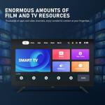 XUW 32" HD Smart TV with Borderless Design